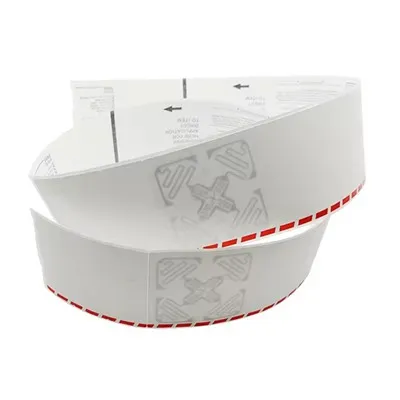 Nyomtatott papírpoggyászcímkék